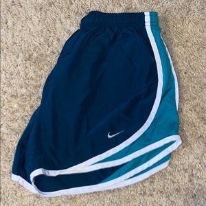 Teal Nike shorts